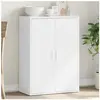 vidaXL Buffet blanc 60x31x84 cm bois d'ingénierie