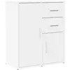 vidaXL Buffet blanc 60x31x70 cm bois d'ingénierie