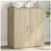 vidaXL Buffet chêne sonoma 60x31x70 cm bois d'ingénierie