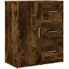 vidaXL Buffet chêne fumé 60x31x70 cm bois d'ingénierie