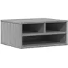 vidaXL Support d'imprimante sonoma gris 49x40x22,5cm bois d'ingénierie