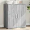 vidaXL Buffet sonoma gris 79x38x80 cm bois d'ingénierie