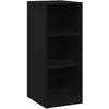 vidaXL Garde-robe noir 48x41x102 cm bois d'ingénierie
