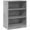 vidaXL Garde-robe gris béton 77x48x102 cm bois d'ingénierie