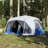 vidaXL Vidaxl Tente Familiale Avec Led 10 Personnes À Dégagement Rapide