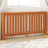 vidaXL Cache-radiateur cire marron 169x19x84 cm bois massif de pin