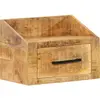 vidaXL Vidaxl Table De Nuit 40x30x30 Cm En Bois Brut De Manguier