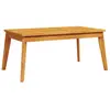 vidaXL Table à manger de jardin 100x55x45 cm bois massif d'acacia