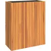 vidaXL Jardinière 59x27,5x70 cm bois massif d'acacia