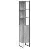 vidaXL Armoire de salle de bain sonoma gris bois d'ingénierie