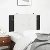 vidaXL Vidaxl Coussin De Tête De Lit Noir Et Blanc 100 Cm Similicuir