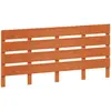 vidaXL Tête de lit cire marron 180 cm bois massif de pin