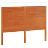 vidaXL Tête de lit cire marron 135 cm bois massif de pin
