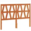 vidaXL Tête de lit cire marron 160 cm bois massif de pin