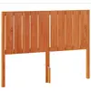 vidaXL Tête de lit cire marron 135 cm bois massif de pin