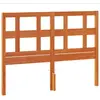 vidaXL Tête de lit cire marron 135 cm bois massif de pin