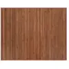 vidaXL Tapis rectangulaire marron 80x100 cm bambou
