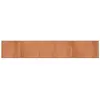 vidaXL Tapis rectangulaire marron 70x400 cm bambou