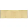 vidaXL Tapis rectangulaire naturel clair 60x200 cm bambou