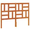 vidaXL Tête de lit cire marron 135 cm bois massif de pin