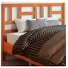 vidaXL Tête de lit cire marron 150 cm bois massif de pin