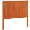vidaXL Tête de lit cire marron 135 cm bois massif de pin