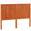 vidaXL Tête de lit cire marron 150 cm bois massif de pin
