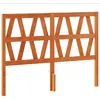 vidaXL Tête de lit cire marron 135 cm bois massif de pin