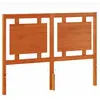 vidaXL Tête de lit cire marron 135 cm bois massif de pin