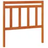vidaXL Tête de lit cire marron 100 cm bois massif de pin