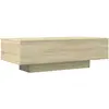 vidaXL Table basse chêne sonoma 100x49,5x31 cm bois d'ingénierie