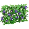 vidaXL Treillis de lierre artificiel extensible vert 180x20 cm