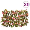 vidaXL Treillis de lierre artificiel extensible 5 pcs 180x20 cm