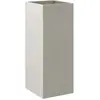 vidaXL - Plantenbak - 32x29x75 - cm - roestvrij - staal - zilverkleurig
