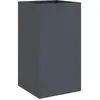 vidaXL Jardinière anthracite 42x38x75 cm acier laminé à froid