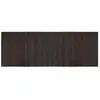 vidaXL Tapis rectangulaire marron foncÃ© 70x200 cm bambou