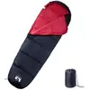 vidaXL Sac de couchage momie pour adultes camping 3 saisons
