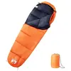 vidaXL Sac de couchage momie pour adultes camping 3 saisons