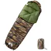 vidaXL Sac de couchage momie pour adultes camping 3 saisons