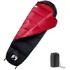 vidaXL Sac de couchage momie pour adultes camping 3 saisons