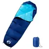 vidaXL Sac de couchage momie pour adultes camping 3 saisons