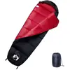 vidaXL Sac de couchage momie pour adultes camping 3 saisons