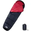 vidaXL Sac de couchage momie pour adultes camping 3 saisons