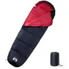 vidaXL Sac de couchage momie pour adultes camping 3 saisons