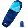 vidaXL Sac de couchage momie pour adultes camping 3 saisons