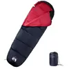 vidaXL Sac de couchage momie pour adultes camping 3 saisons