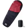 vidaXL Sac de couchage momie pour adultes camping 3 saisons