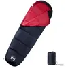 vidaXL Sac de couchage momie pour adultes camping 3 saisons