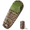 vidaXL Sac de couchage momie pour adultes camping 3 saisons
