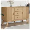 vidaXL Buffet OLDEN marron 114x43x73,5 cm bois massif de pin